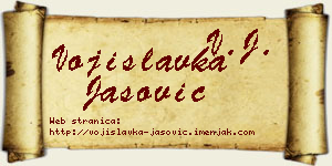 Vojislavka Jašović vizit kartica